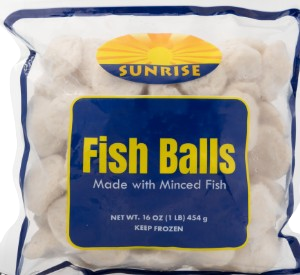 Sunrise Fish Balls (Flat) 1lb
