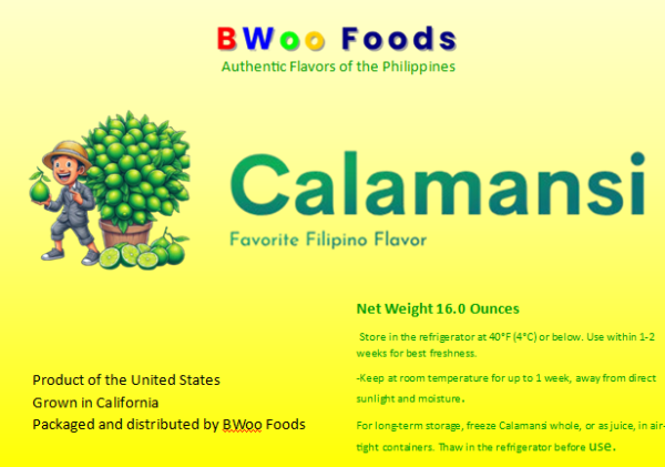 Calamansi Label